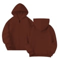 thumbnail image 5 of Girls Zip up Hoodies Size 10-12 OverSized Fall Sweatshirts Zip Up Hoodie Casual Jackets Y2k Fashion Outfits Winter Clothes 2026 Back to School Outfits (Coffee,9-10 Years), 5 of 6