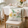 thumbnail image 4 of Lwlmwt Easter Season Watercolor Print Pillow Covers - Adorable Rabbit Decorative Cushion Covers for Bedroom & Spring Home Decor, 4 of 7