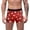 Watermelon Red, variant on Mens Boxer Briefs Underwear Pack Male Valentines Day Printed Fitting Mid Waist Sweet Breathable S-Xxxl