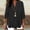 *Black, variant on Womens V Neck T Shirts,Cute Buttons Roll Up 3/4 Sleeves Loose Blouses Tops Khaki,Womens Plus L