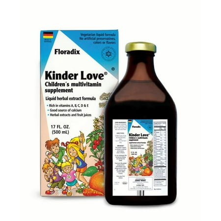 Salus-Haus Kinder Love Children's Multivitamin 17 (Best Liquid Multivitamin Supplement)