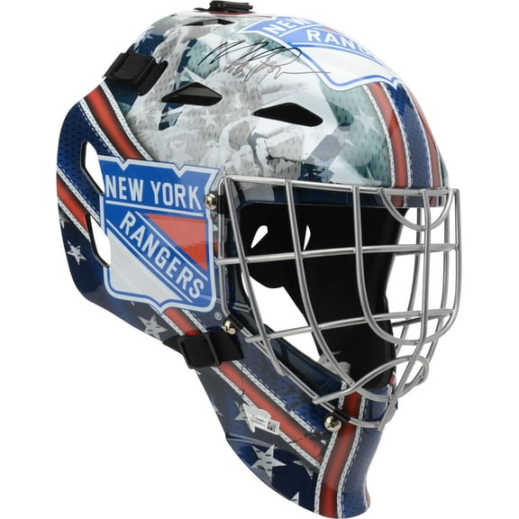 Mike Richter New York Rangers Autographed Replica Goalie Mask - Fanatics Authentic Certified
