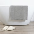 thumbnail image 4 of Mainstays Grey 2-Piece Chenille Noodle Bath Rug Set 17"x24", 4 of 7