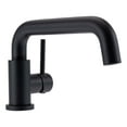 thumbnail image 4 of Single Hole Single Handle Bathroom Faucet in Black, 4 of 9