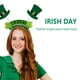 thumbnail image 5 of Headband St. Patrick’s Irish Green Party Decor, St. Patrick’s Day Accessories, Green Irish Headband, Festive Party Decor, St. Patrick’s Celebration Gear, Adjustable Foldable Design, Fabric, 5 of 6