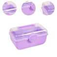 thumbnail image 6 of Fiocias Girl Hair Accessories Storage Box Large Capacity Jewelry Organizer Container for Purple, 6 of 9