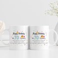 thumbnail image 6 of 70th Birthday Gifts for Women - 70 Birthday Gifts for Teacher Doctor Boss Mom Grandma Wife Sister Aunt Cousin Coworker - 11 oz Coffee Mug, 6 of 6