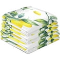 thumbnail image 4 of Dreamtimes Summer Lemon Fruit Leaves Kitchen Towels Dish Bar Tea Towel Dishcloths Set of 4 Super Absorbent Soft 18 x 28 inches, 4 of 7