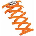thumbnail image 1 of No Tie Elastic Shoelaces, With Magnetic Shoe Laces Lock - One Size Fits All Kids & Adult Orange, 1 of 7