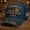 Navy & Medium Blue, variant on United States 250th Red Cap—Retro Adjustable Embroidered Patriotic Baseball Cap (Unisex)