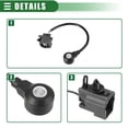 thumbnail image 4 of Unique Bargains Car Engine Ignition Knock Sensor Detonation Sensor for Ford C-Max 2.0L No.1S7Z12A699BB/LR025005 Black, 4 of 6