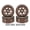 Bronze, variant on BIMZUC 4pcs 1.3 Inches / 33.02 mm Wheels Rim Aluminum Alloy 6 Holes Wheel Rim Hubs for Traxxas TRX4M 1/18 RC Crawler Silver