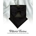 thumbnail image 4 of Vittorio Farina Velvet Edwardian Bow Tie & Pocket Square, 4 of 73