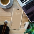 thumbnail image 3 of Compatible with Samsung Galaxy Note 10 Plus Case Flip Leather Cover Clear S-View Mirror Shockproof Cover with Kickstand Anti-Scratch Protective Phone Cases Cover for Samsung Note 10 Plus 4G/5G, 3 of 14