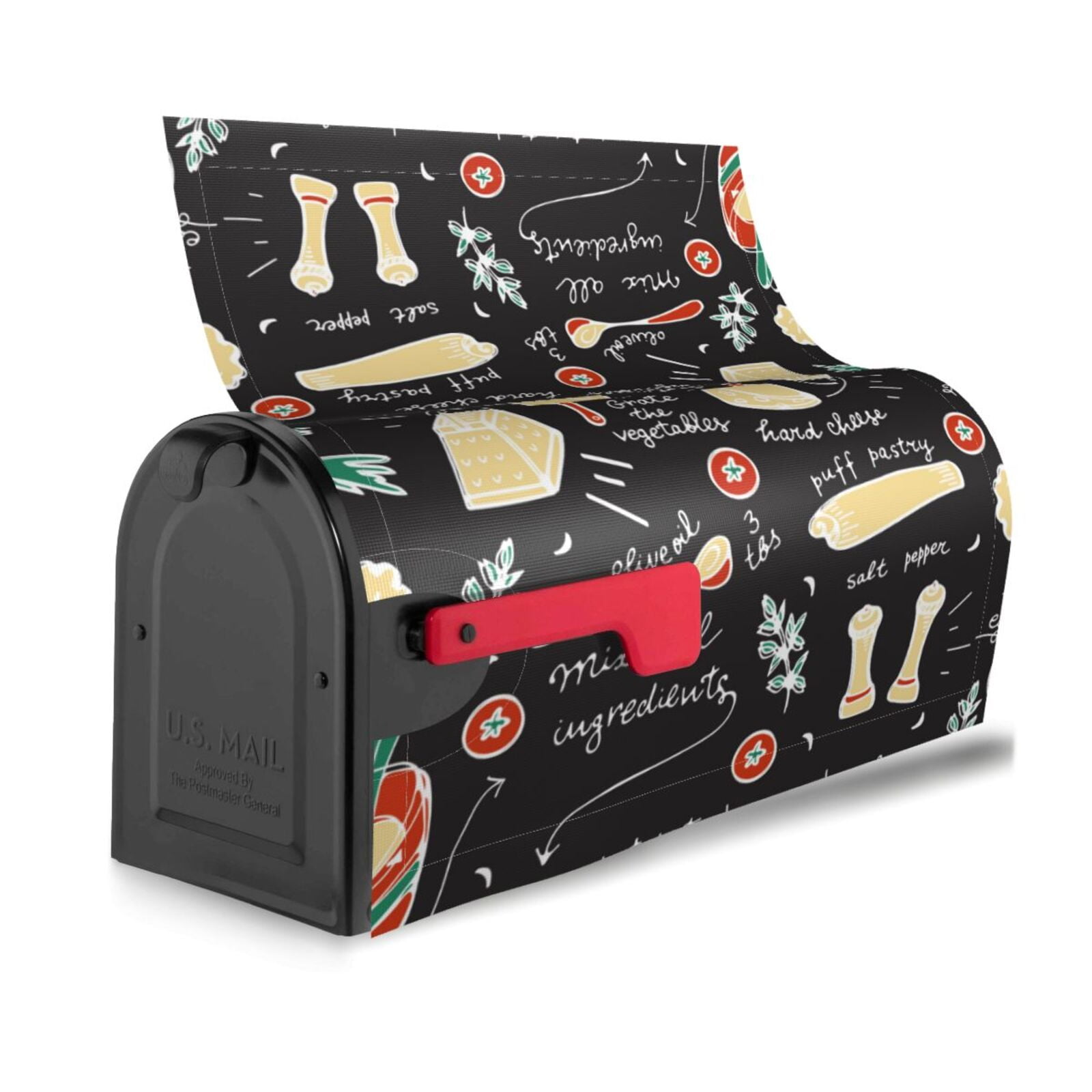 Kdxio Magnetic Mailbox Cover 21x18 in Mailbox Cover Outdoor Decoration Holiday Mailbox Covers for Home Garden Yard-21x18 in