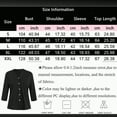 thumbnail image 3 of Godom Womens Button Down Shirts 3/4 Sleeve V Neck Dress Blouses Business Casual Tops, 3 of 7