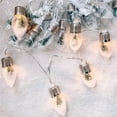 thumbnail image 5 of Christmas Tree Snow Globe String Lights, 6 LED Clear Bulbs Christmas Tree String Lights for Bedroom, Wedding, Table Decoration, Outdoor Garden Party, Home Party Decorate, 5 of 5