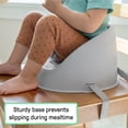 thumbnail image 5 of Ingenuity My Spot Easy-Clean Baby Booster Seat Feeding Chair - Grey, 5 of 10