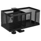 thumbnail image 4 of Ergonomic Desk Organizer with Headphone Hanger and Mesh Cup Holder – Sleek Black Desktop Storage Rack for Office, Home, and Gaming Desks, 4 of 5