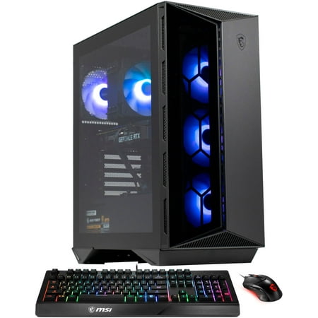 MSI - Aegis R Gaming Desktop - Intel Core i7-13700F - 16GB Memory - NVIDIA GeForce RTX 4060 - 1TB SSD - Black