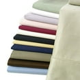 thumbnail image 3 of Royal's Solid Gray 550 Thread Count 2PC Standard Pillowcases Set 100% Combed Cotton, Sateen Solid, 3 of 5