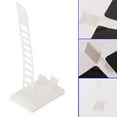 thumbnail image 5 of Phenofice 50pcs Wire And Cable Fixing Clips Cable Clamps Cable Clips Wire Clips Wire Holders Wire Clamps White, 5 of 5