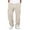 Khaki, variant on Khunlpohl Women Plus Size Cargo Pant Casual Joggers Sweatpants Elastic Waist Drawstring Loose Pants