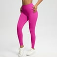 thumbnail image 4 of REALiKUN Hidden Scrunch Butt Workout Leggings for Women Seamless Mid Low Waist 25" Impact Yoga Pants, 4 of 8