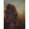 thumbnail image 2 of Lewis, Sharalee 25x32 Black Ornate Wood Framed with Double Matting Museum Art Print Titled - Trees In Brown, 2 of 4