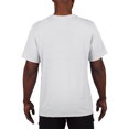 thumbnail image 2 of Gildan - Camiseta deportiva transpirable de manga corta para hombre - 100% poliéster (Blanco), 2 of 4