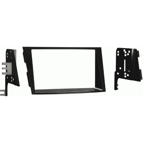 Instructions/Hardware; For Double DIN Or Two Single DIN; High-Grade ABS Plastic; Metra 95-8204 TURBOKits; Radio Installation Kit; Incl 