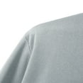 thumbnail image 5 of pstuiky camisetas de manga larga para hombre, Camisas casuales para hombre, con botones sólidos, cuello vuelto, manga larga y bolsillo. camisetas de hombre l, 5 of 5