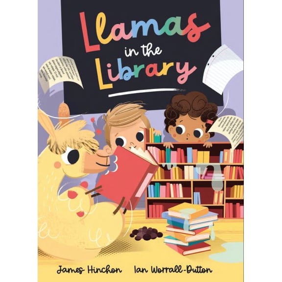 Pre-Owned Llamas in the Library, (Hardcover)