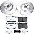 thumbnail image 3 of PowerStop Front Z26 Street Warrior Carbon-Fiber Ceramic Brake Pad and Drilled and Slotted Rotor Kit Fits: MERCEDES-BENZ Select Models K6886-26, 3 of 9