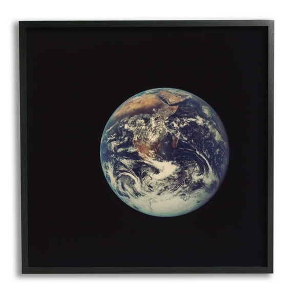 Stupell Industries Earth Outer Space Photography Fairy Tales & Fantasy Photography Black Framed Art Print Wall Art, 12 x 12