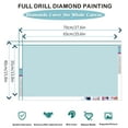 thumbnail image 2 of YALKIN 5D Diamond Painting Kits for Adults DIY Large Animal Full Round Drill (27.56 x 15.7 inch) Embroidery Pictures Arts Painting for Home Wall Decor, 2 of 4