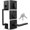 Matte Black, variant on Mega Handles | Tobelle Straight Lever Handleset | Matte Black