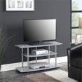thumbnail image 1 of Convenience Concepts Designs2Go 24" 3 Tier Wide TV Stand in Gray, 1 of 3