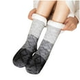 thumbnail image 2 of SGFCWSX Women Fuzzy Socks,Winter Warm Fleece Snow Socks Gray Free Size, 2 of 3
