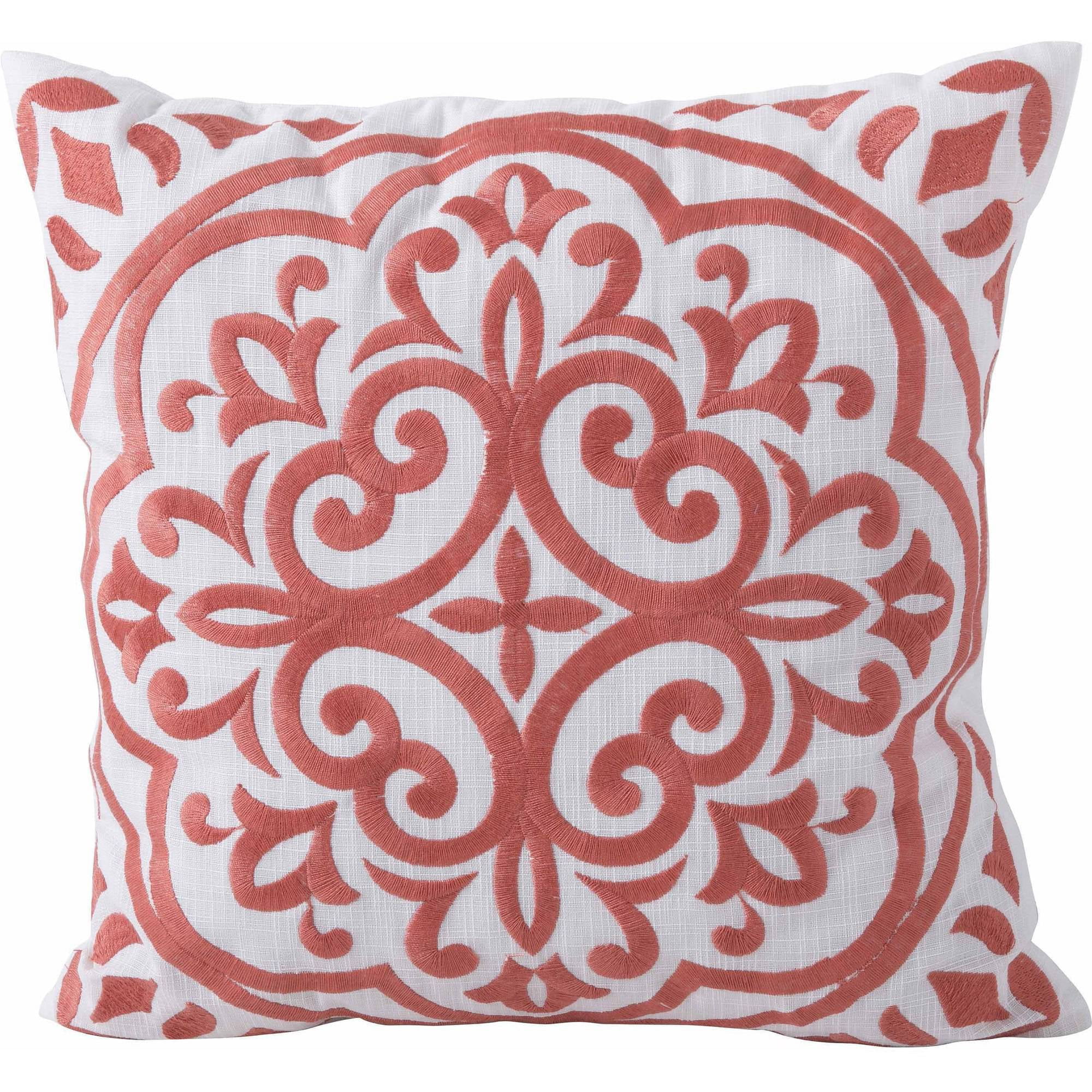 red throw pillows walmart