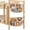 Beige, variant on 2 Pack Stuffed Animal Storage Net for Kids, Bedside Toy Organizer Net - Neatly Store Your Stuffed Animals, Cotton Bedside Stuffed Animal Storage Net with Tether, Stretches up to 35 Inches, Beige