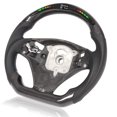 thumbnail image 2 of Flat Bottom Steering Wheel, LED Carbon Fiber Steering Wheel   Replacement For 3 Series E90 Sedan 2006-2011 For Modification, 2 of 8
