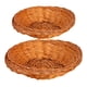 thumbnail image 2 of 2 cestas de pan de mimbre portátiles y duraderas., 2 of 3