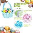 thumbnail image 4 of Easter Cartoons Colorful Handy Basket Boxes Party Gifts Candy Chocolate Packaging Bags Colored Eggs, 4 of 7