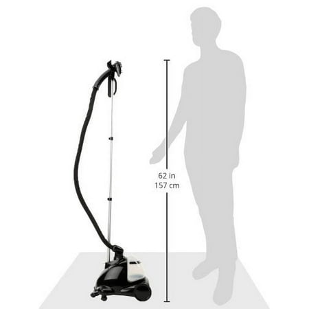 Conair GS7RXF Compact Upright Large Capacity 1600W Fabric Garment Steamer, Black