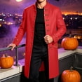 thumbnail image 4 of LEKWK Mens Renaissance Steampunk Costume Vintage Victorian Long Coat Tailcoat Jacket Classic Pirate Aristocrat Cosplay for Halloween Fancy Dress, 4 of 9