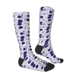 thumbnail image 4 of Lsque Daisies Flowers Printed Crew Socks Men's Women's LightWeight Thin Casual Calf Socks ,Knee High Socks,Cotton Socks, 4 of 9