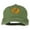 Olive Green, variant on Bison Hoof Mascot Embroidered Washed Dyed Cap - Stone OSFM
