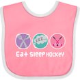 thumbnail image 3 of Inktastic Field Hockey Sports Team Coach Girls Baby Bib, 3 of 4