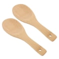 thumbnail image 2 of SHISUYAN 2pcs Bamboo Rice Scoop Soup Ladle Restaurant Kitchen Rice Cooker Scoop Dining Utensil, 2 of 9